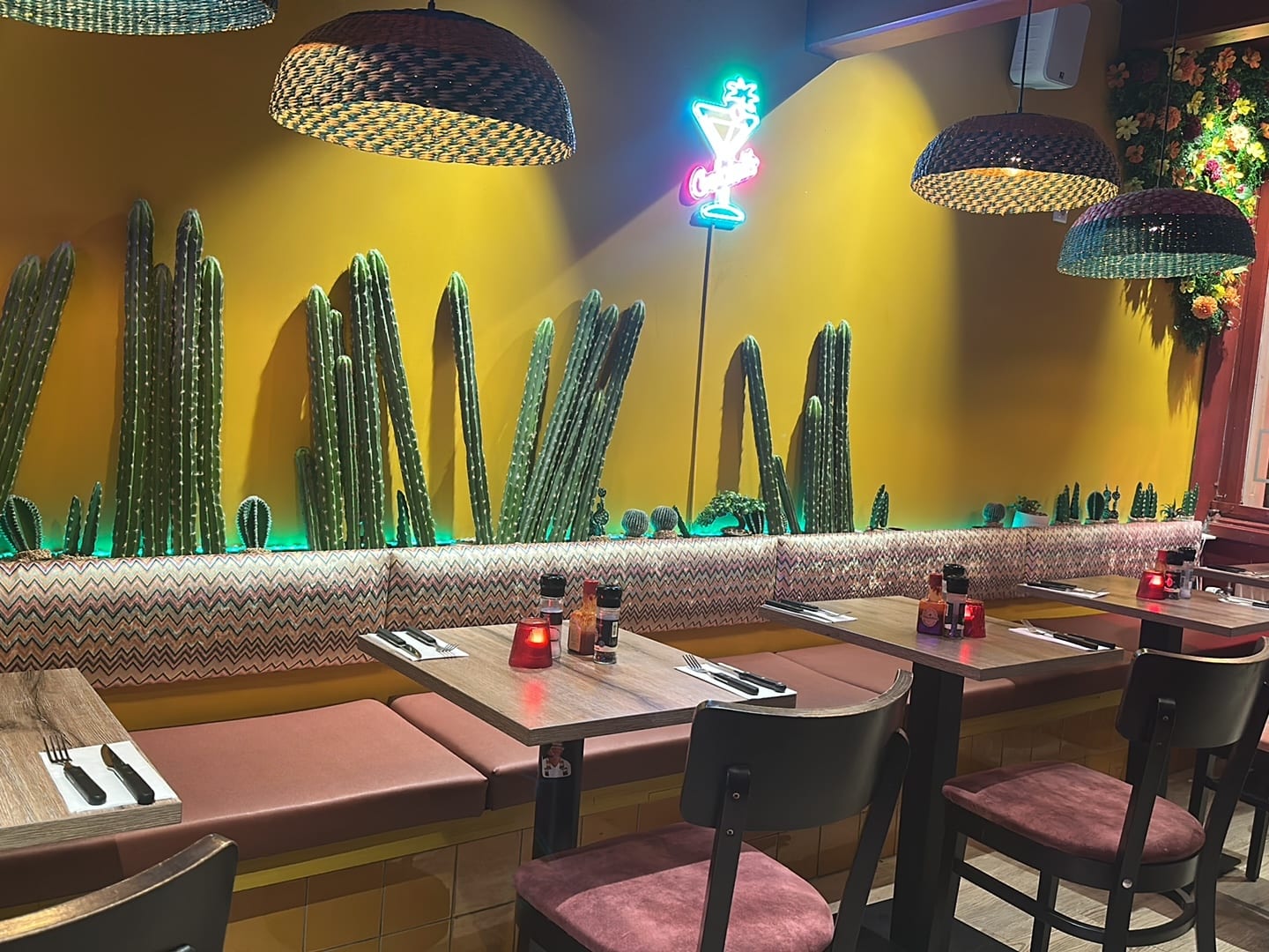 Joy Cocktails. Tacos. Burritos. Burgers . Halal