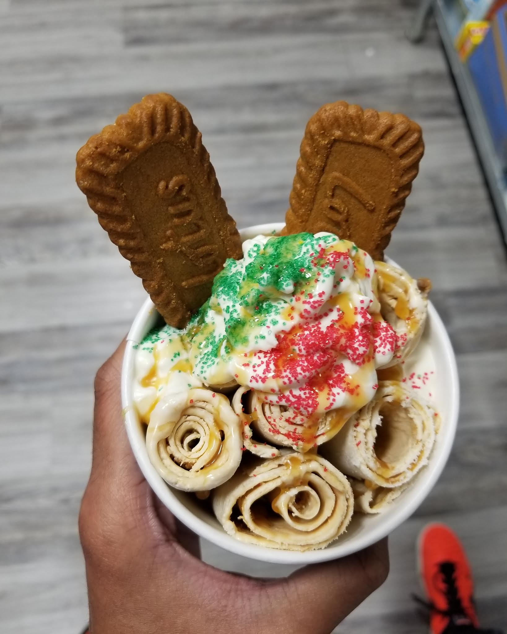 Rolling Ice Rolled Ice Cream