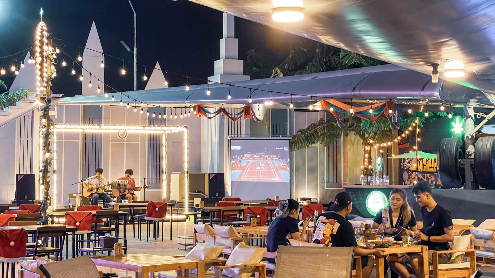 Md-82 Cafe & Restaurant Dine on Plane ร้านอาหารบนเครื่องบิน