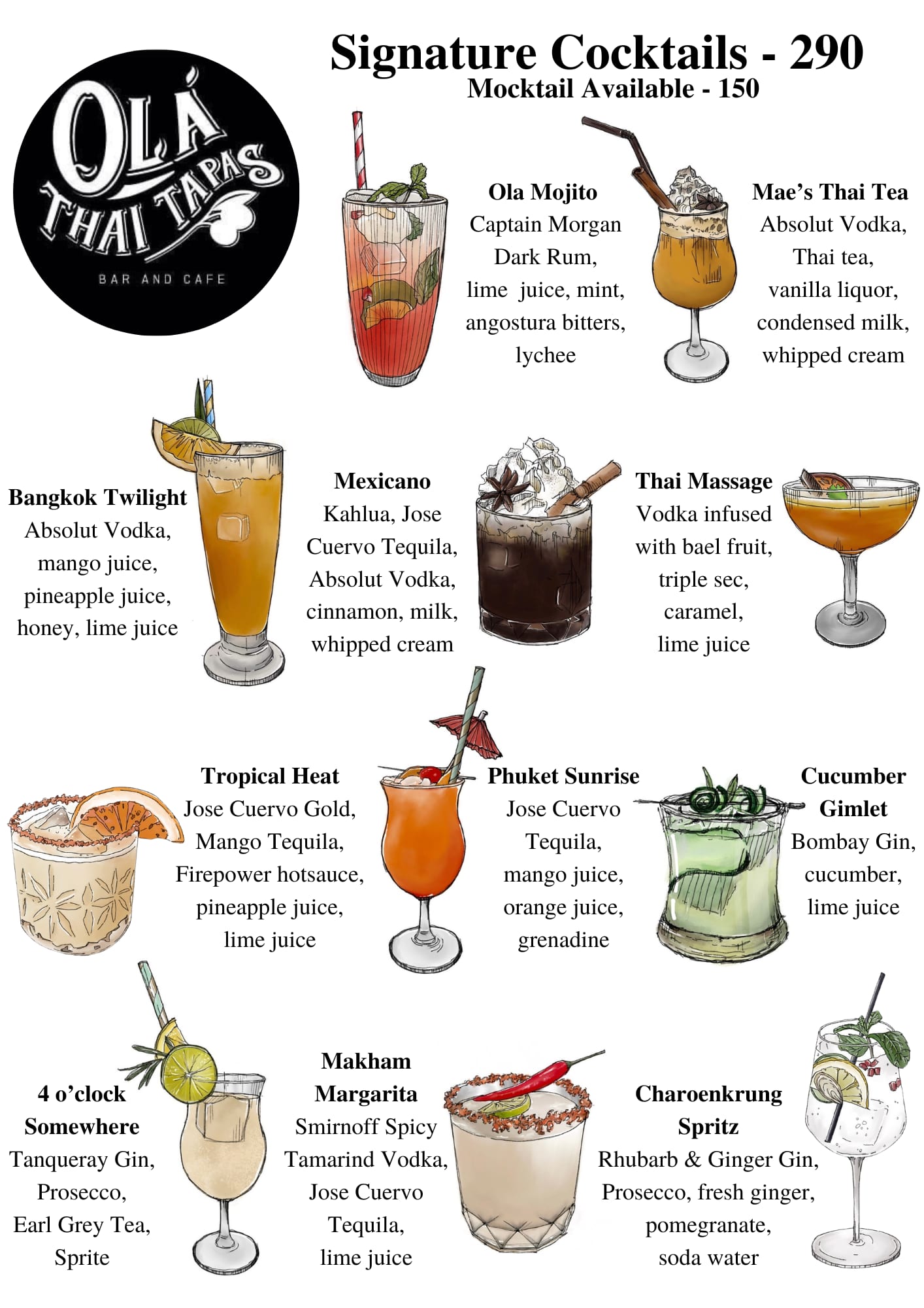 Olá Thai Tapas Bar And Cafe