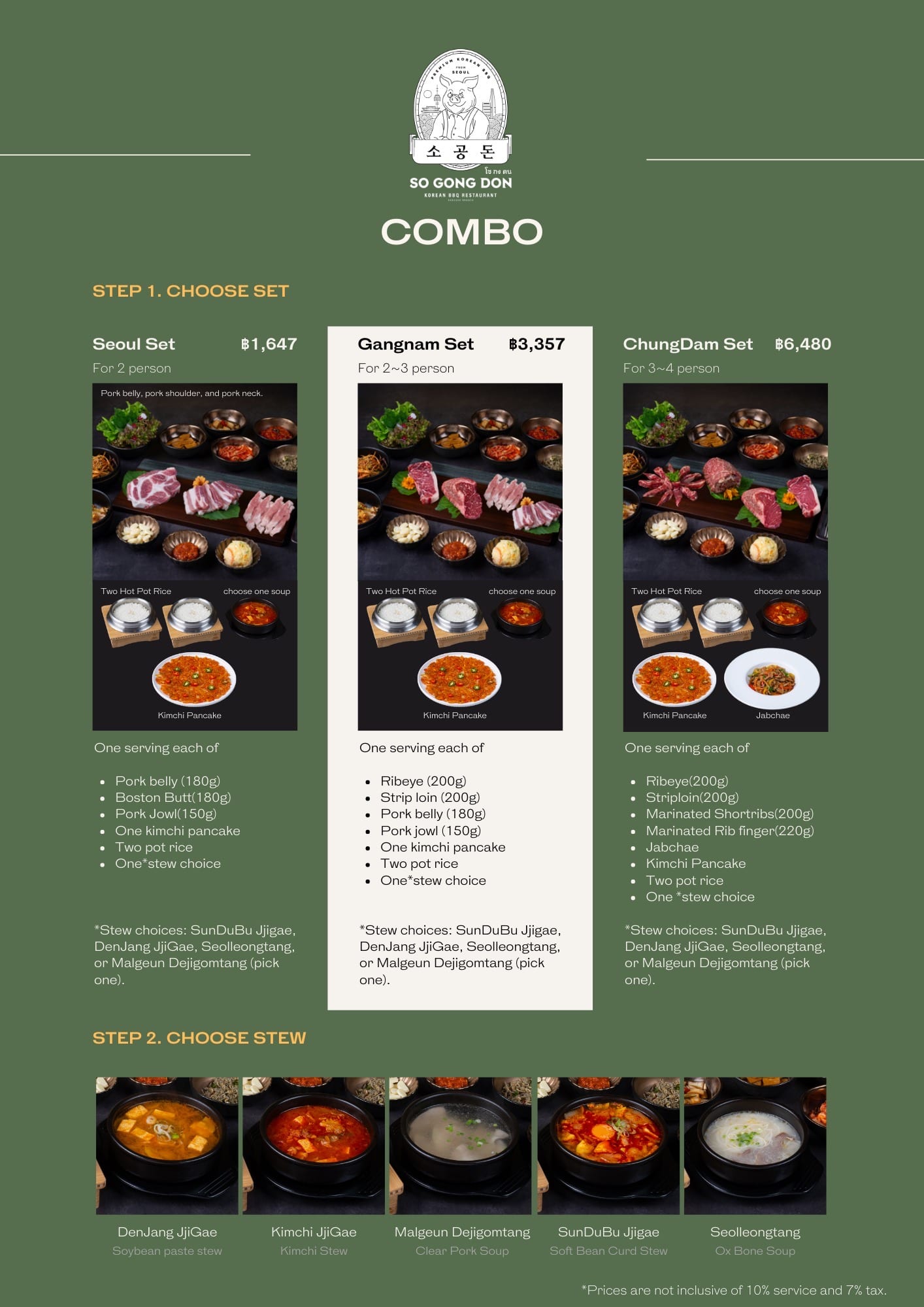 Sogongdon Korean BBQ - by Korean Chef Jung