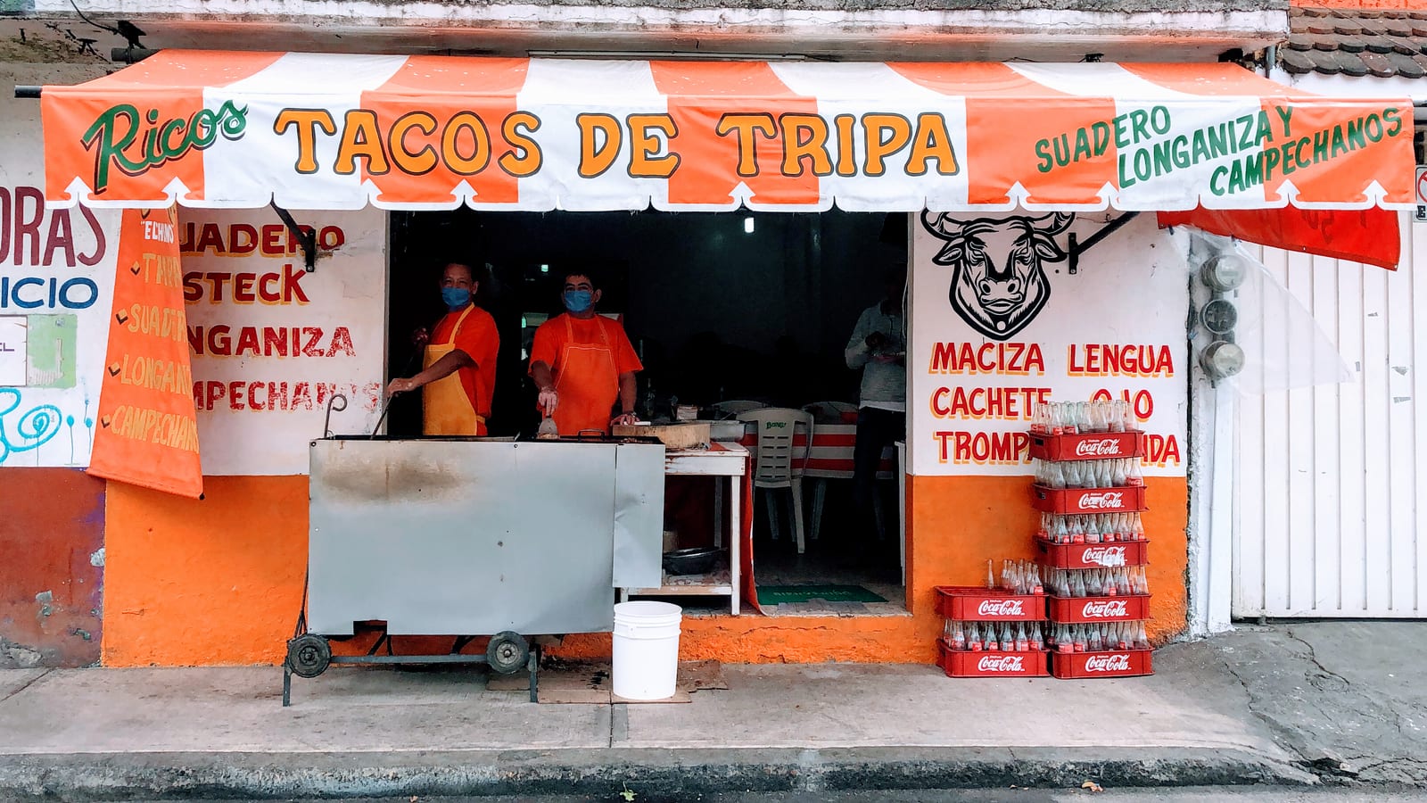 Tacos de Tripa “El Chino”