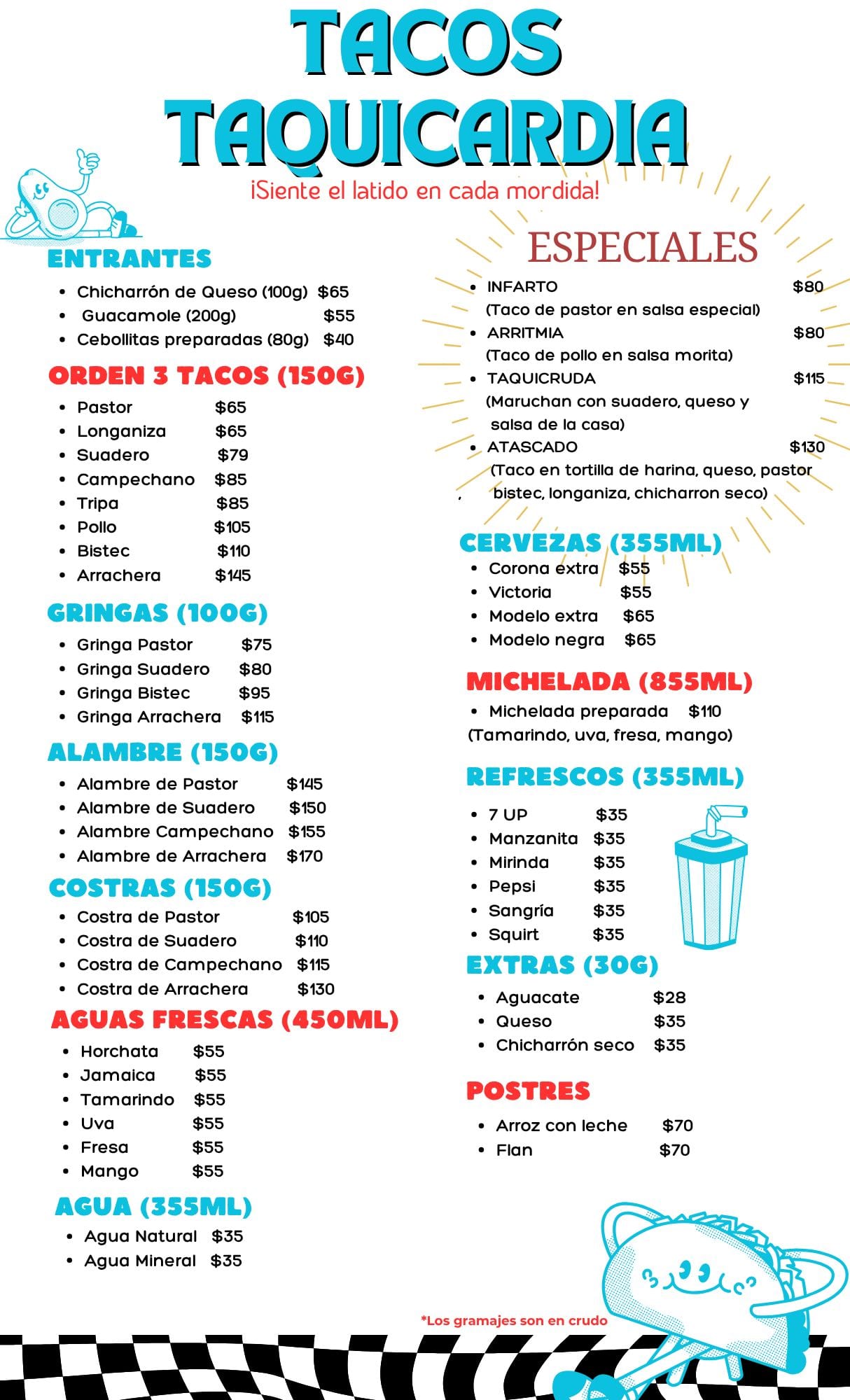 Tacos Taquicardia