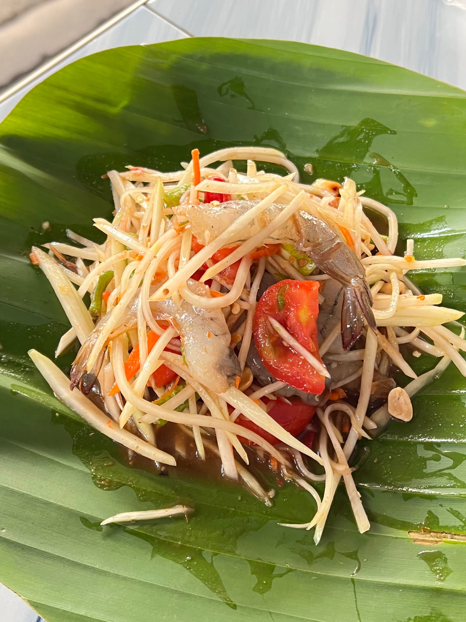 ส้มตำป้าศรีอินไซด์ หน้าวัดกองทราย สารภี