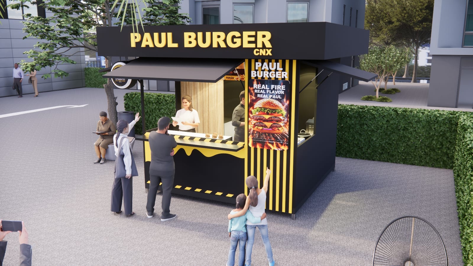 Paul Burger Chiangmai สาขาเมต้ามอลล์ (Meta Mall Branch)