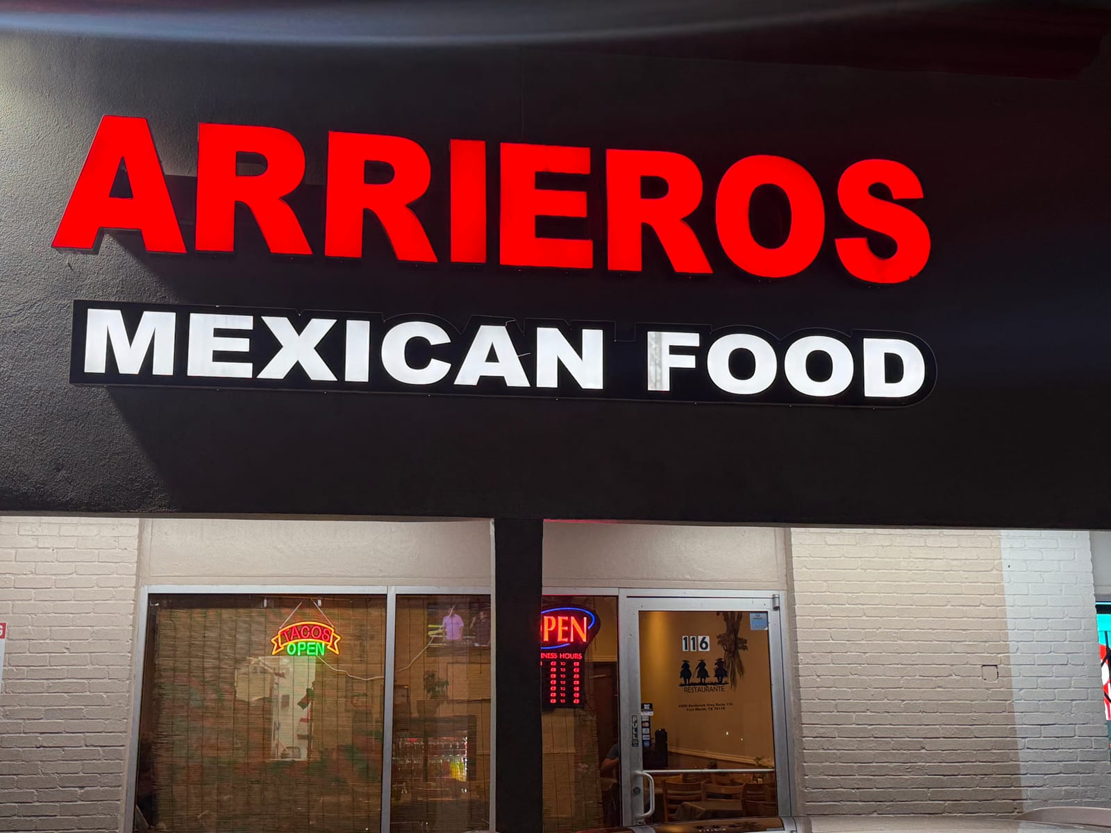 Arrieros Mexican Food