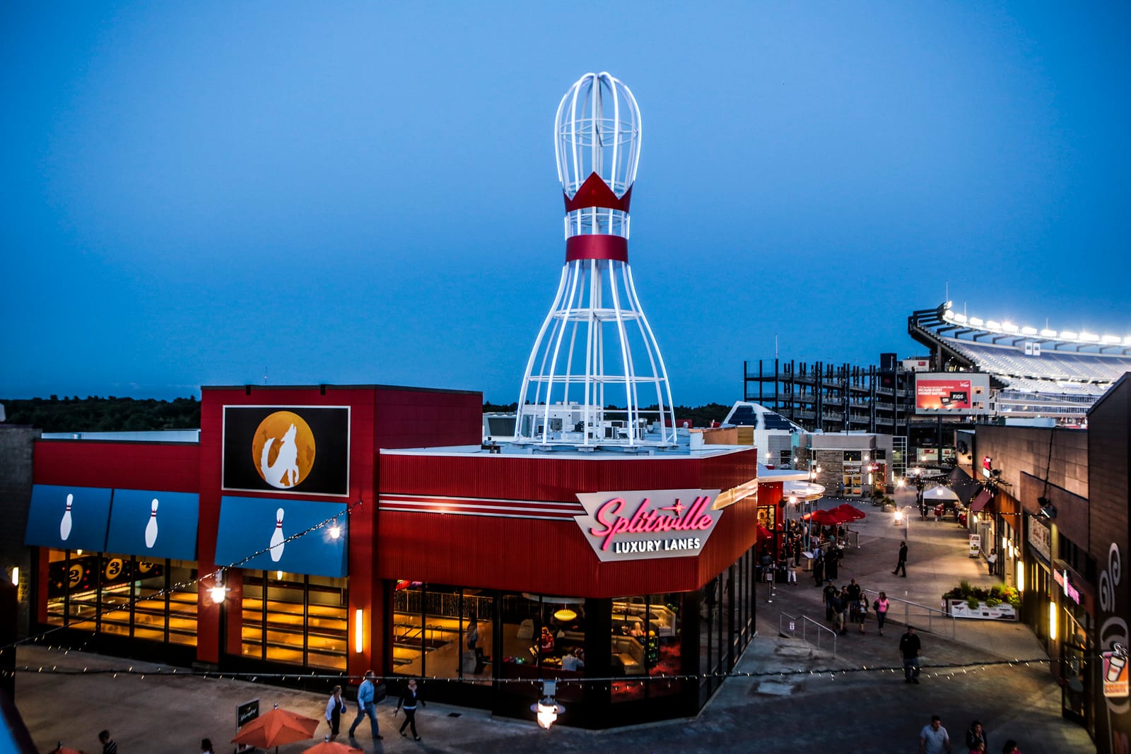 Howl Splitsville Golf Suites Foxborough