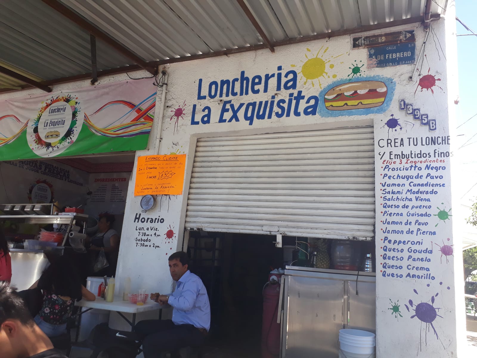 Lonchería La Exquisita
