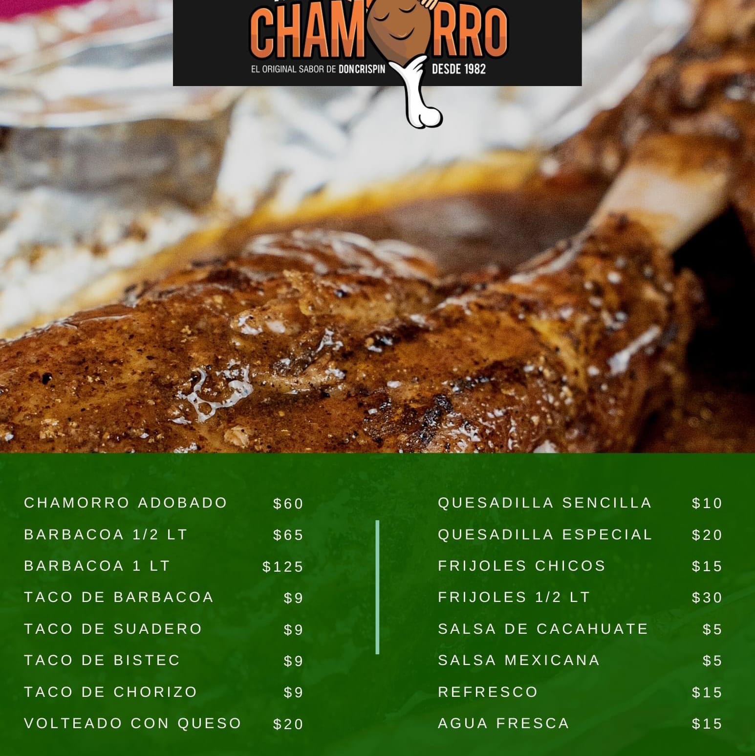 Mi CHAMORRO. Restaurante Y Banquetes