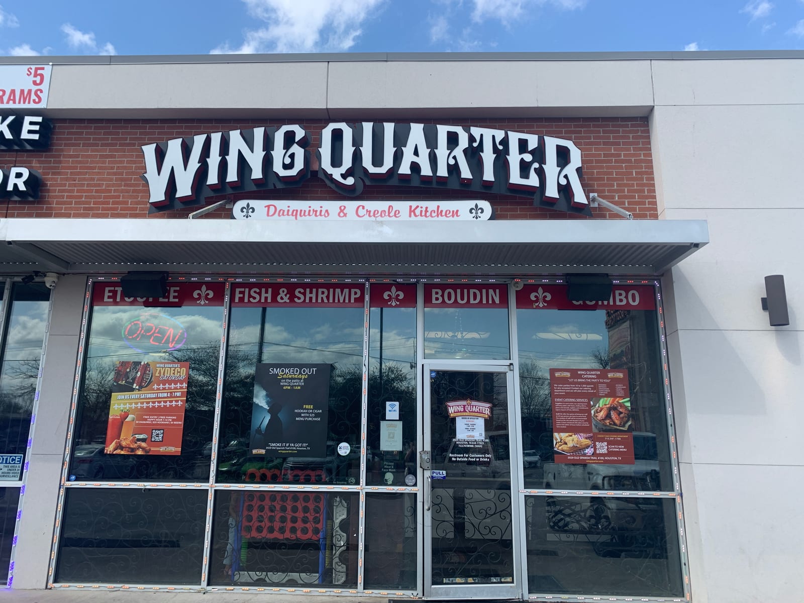 Wing Quarter Daiquiris & Creole Kitchen