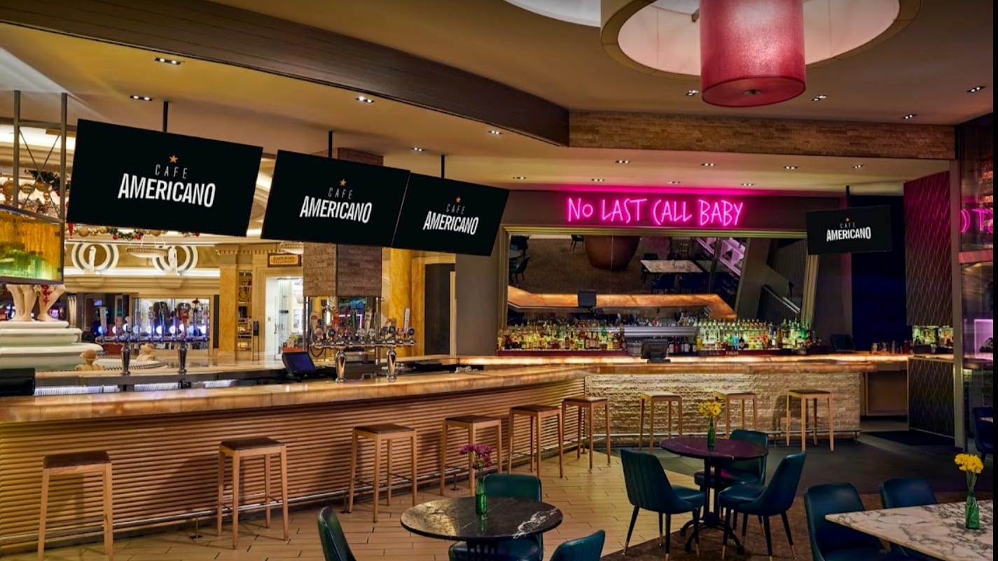 Cafe Americano at Caesars Palace
