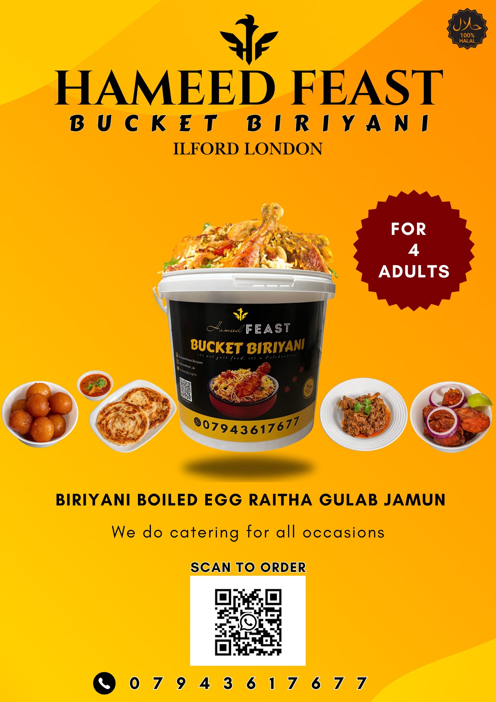 Hameed Feast Chennai Bucket Biriyani