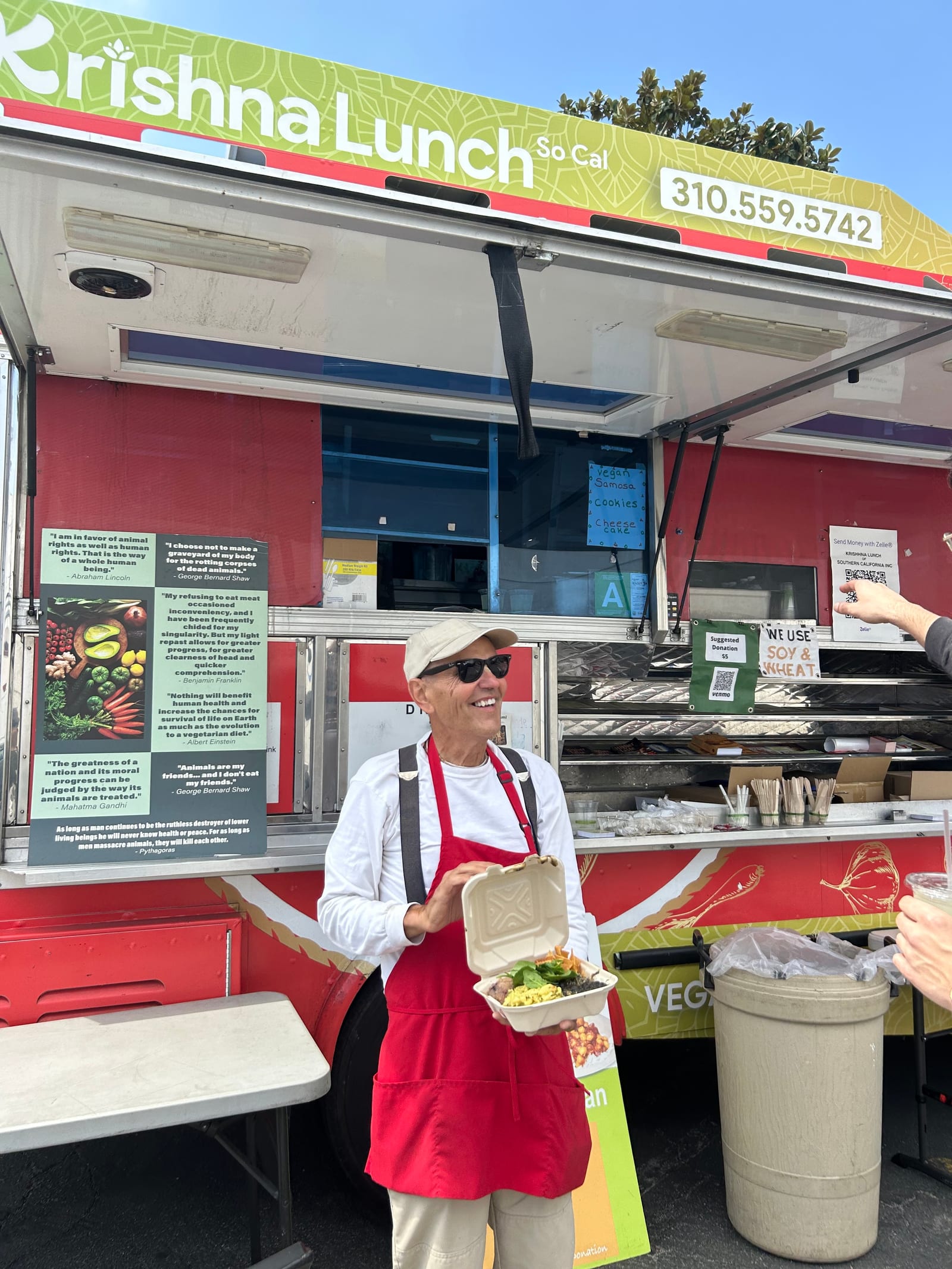 Krishna Lunch SoCal Food Truck