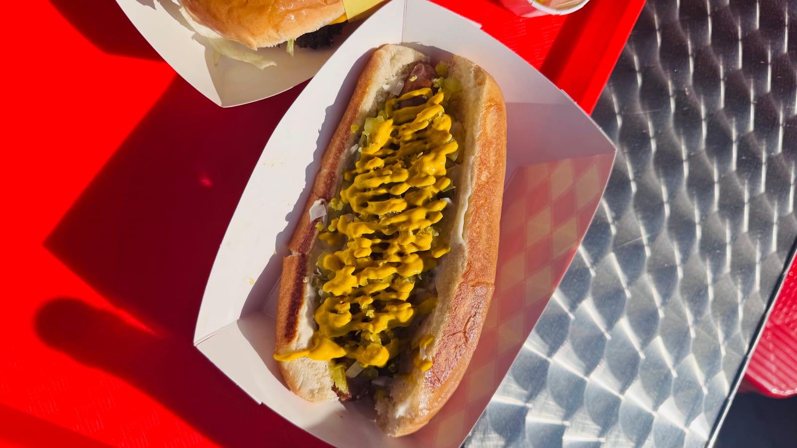 Yellow Paper Burger