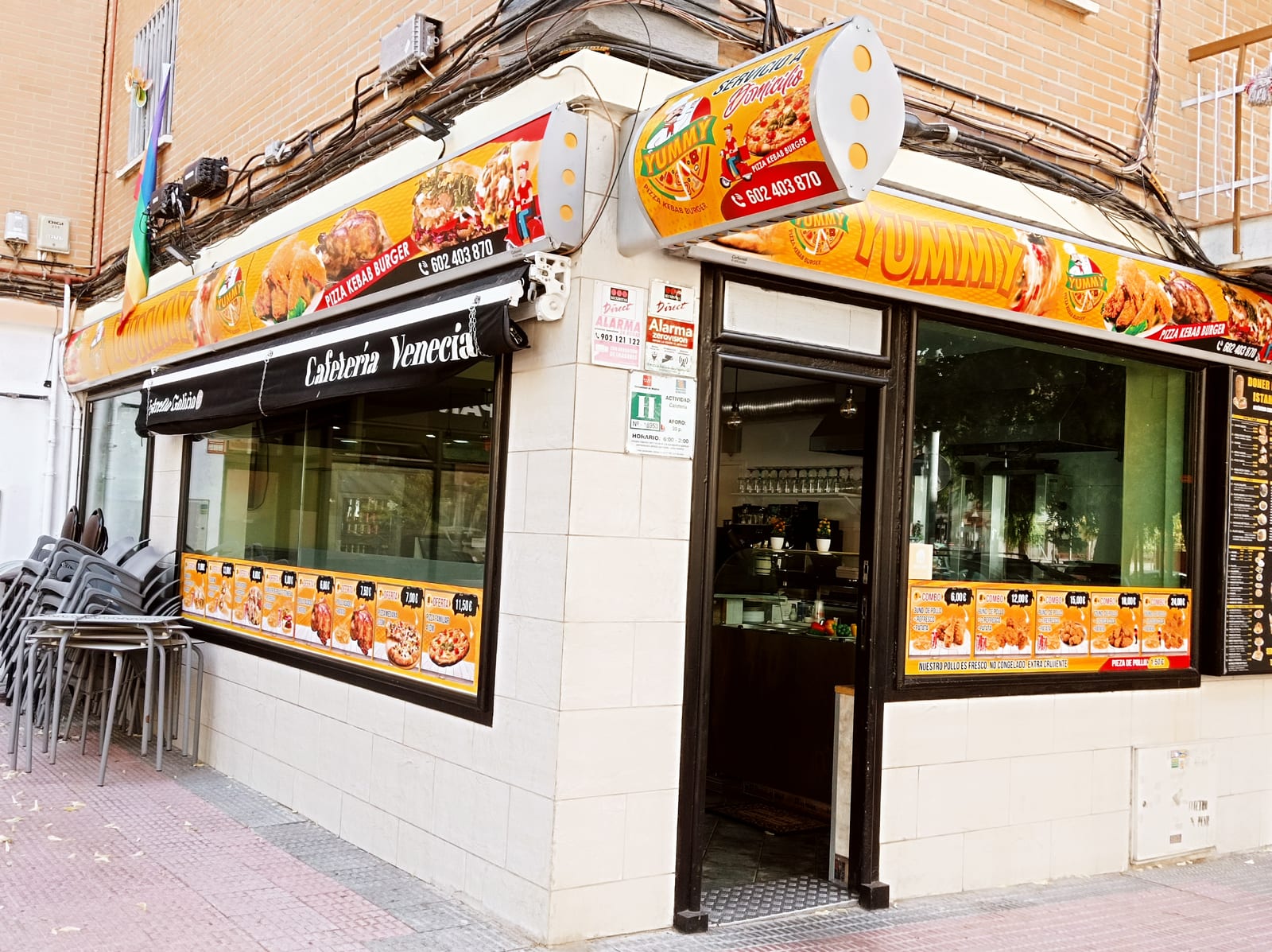 Yummy, Pizza Kebab, Burguer