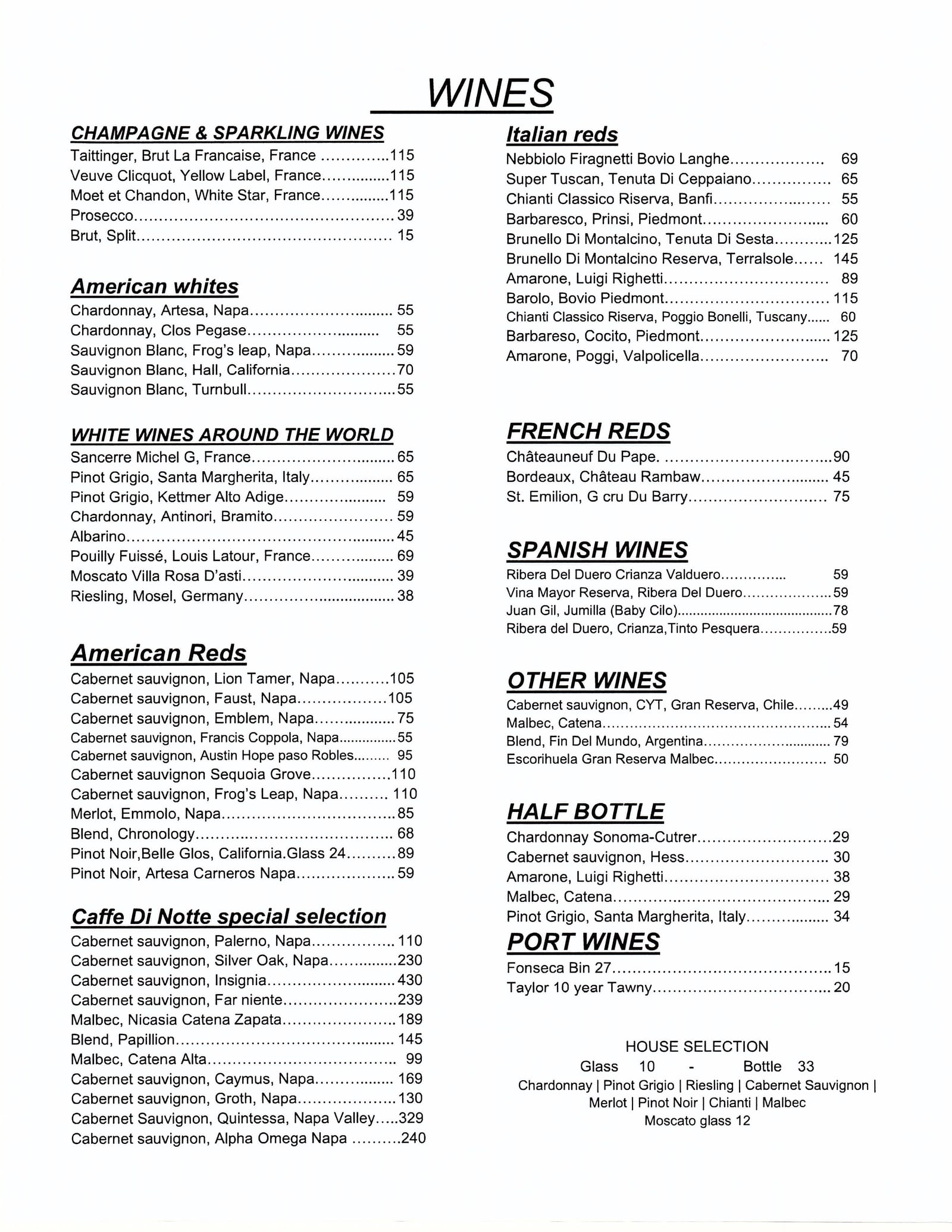 Caffe Di Notte