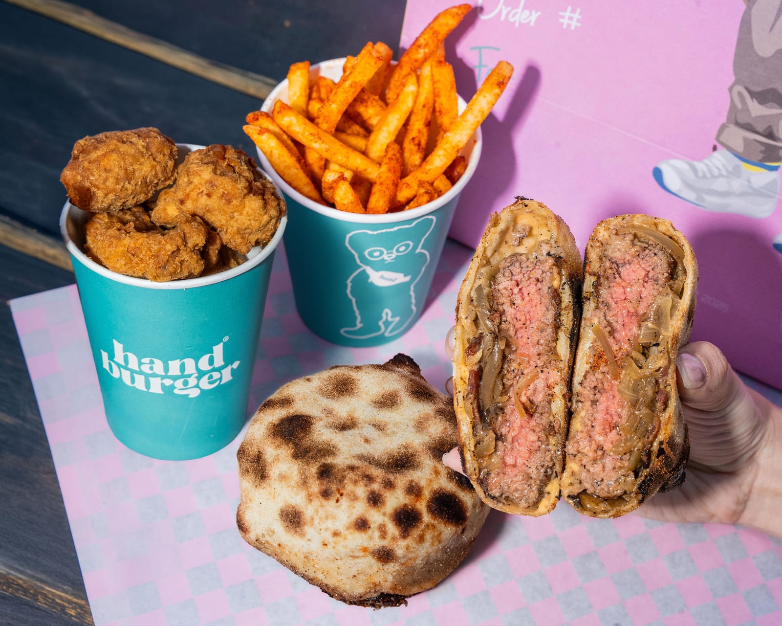 Hand Burger