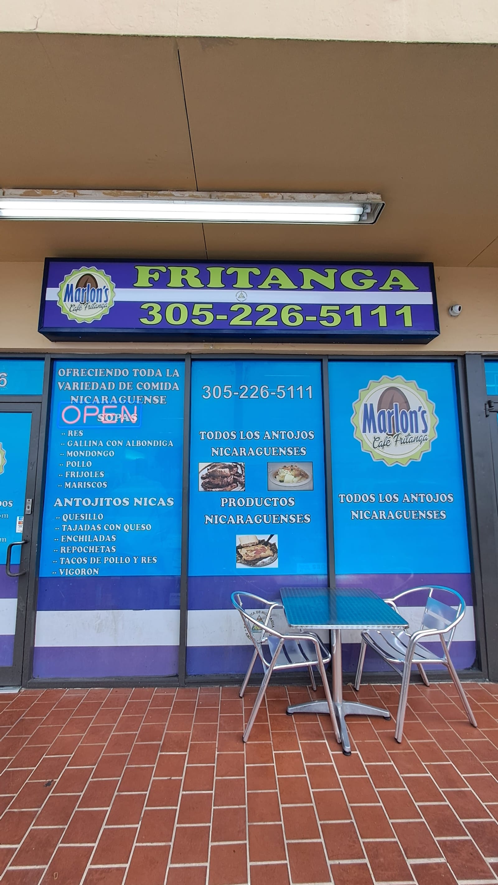 Marlon’s Cafe Fritanga