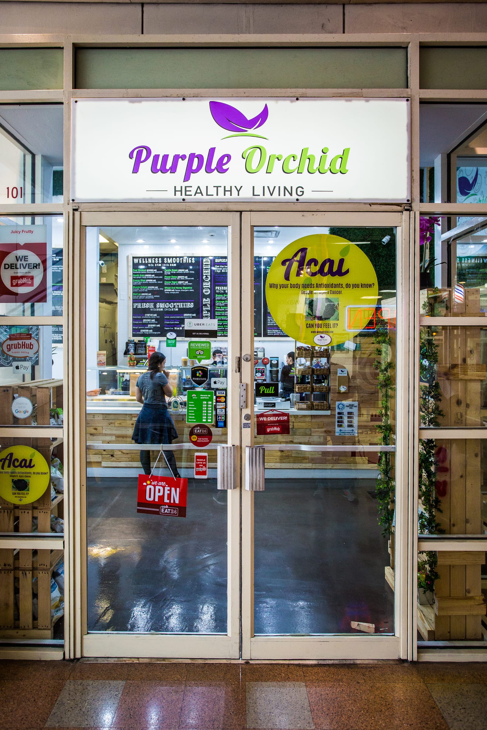 Purple Orchid Downtown Wells Fargo