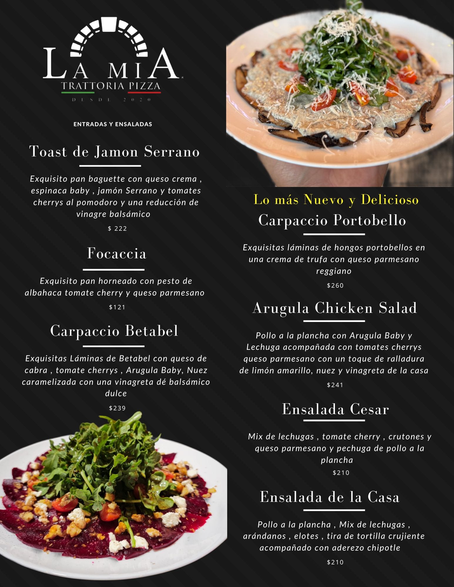 La Mia Trattoria Pizza