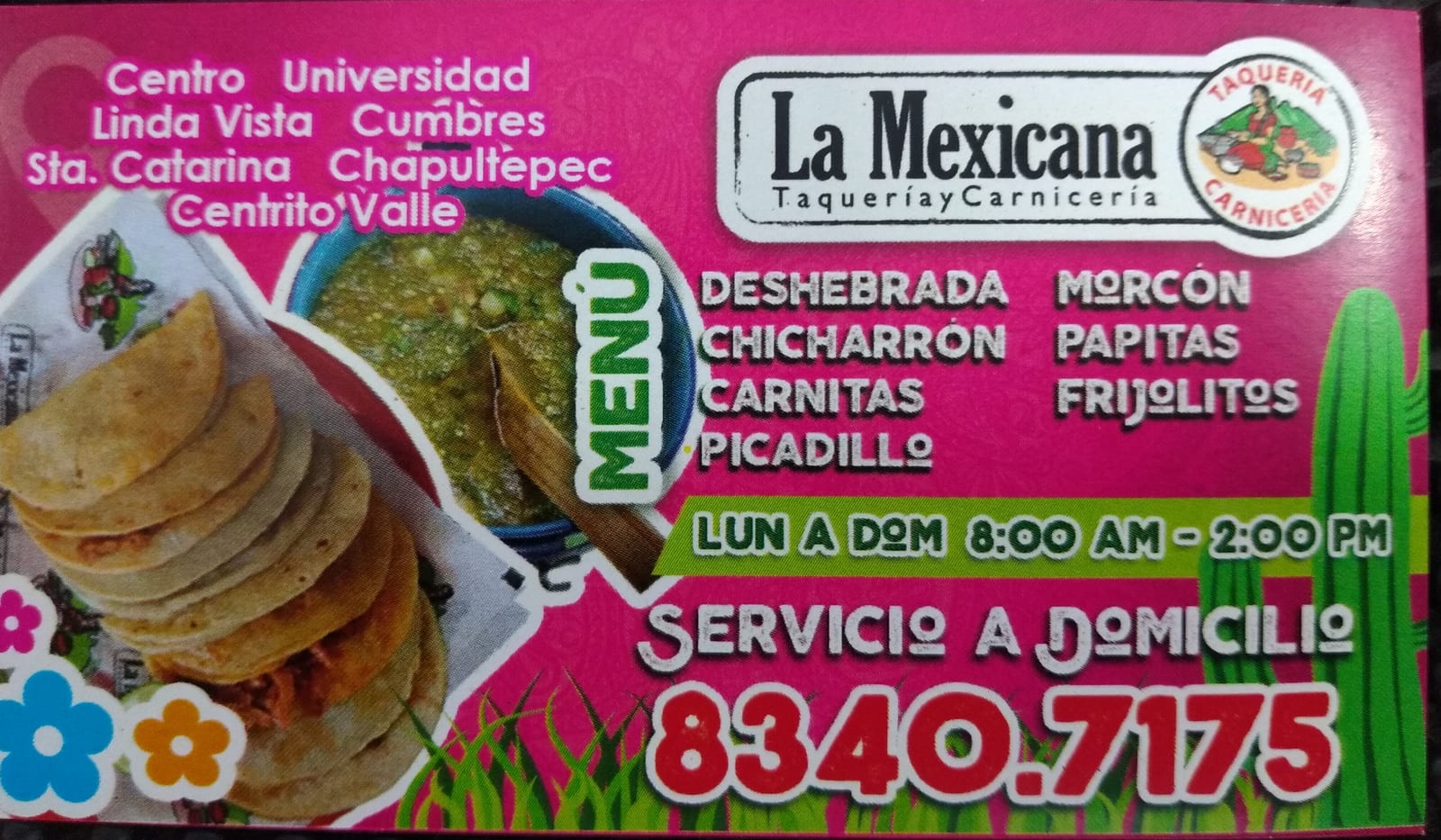 Taqueria La Mexicana Chapultepec