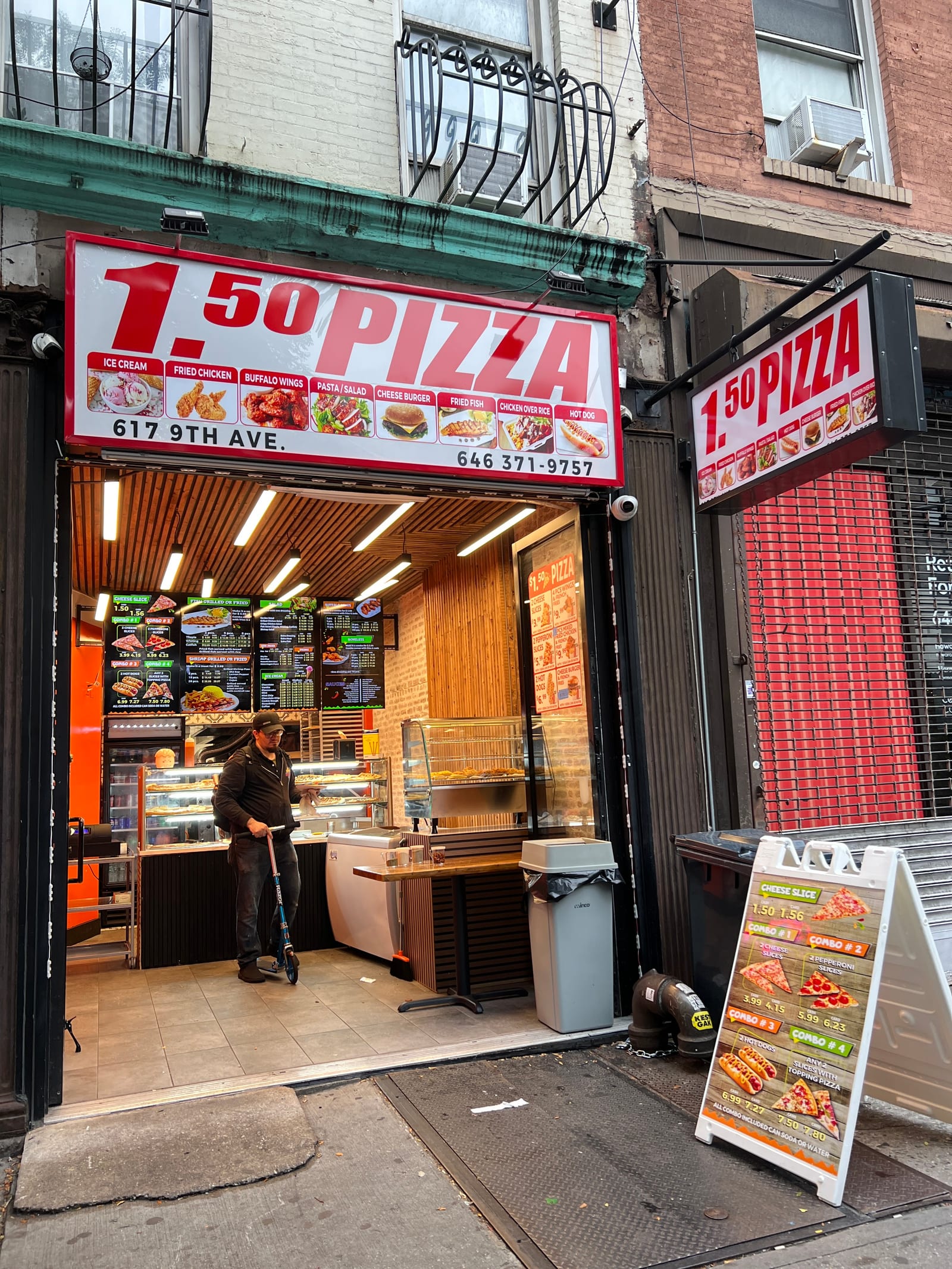$1.50 NYC Hand Tossed Pizza
