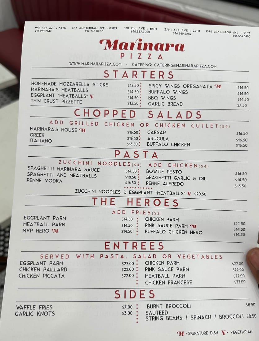 Marinara Pizza