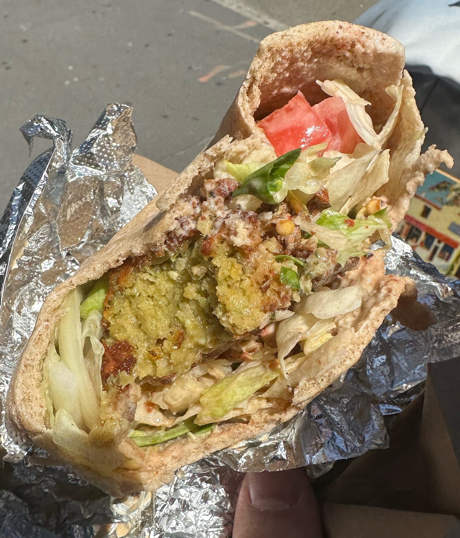 Rainbow Falafel