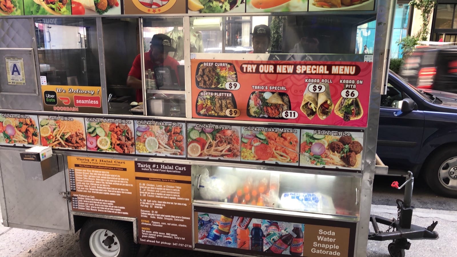 Tariq's #1 Halal Food Cart