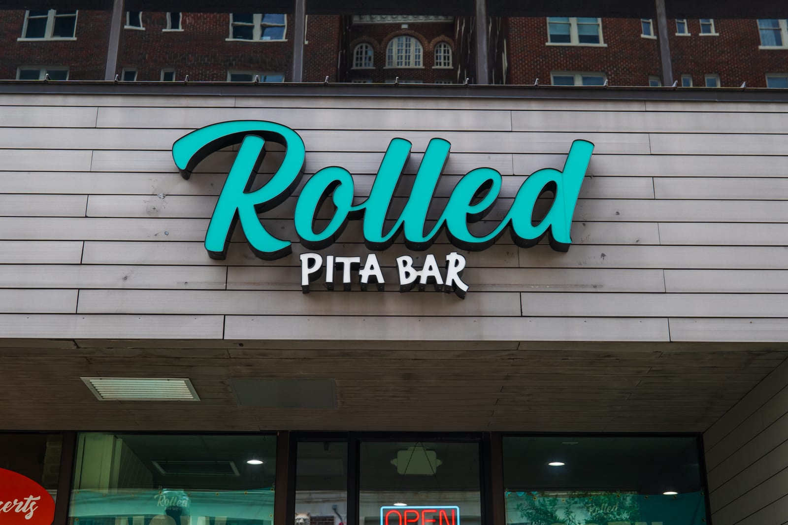 Rolled Pita Bar