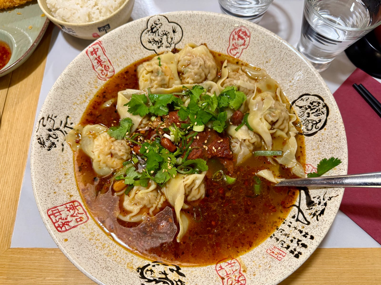 Raviolis Du Sichuan Bastille