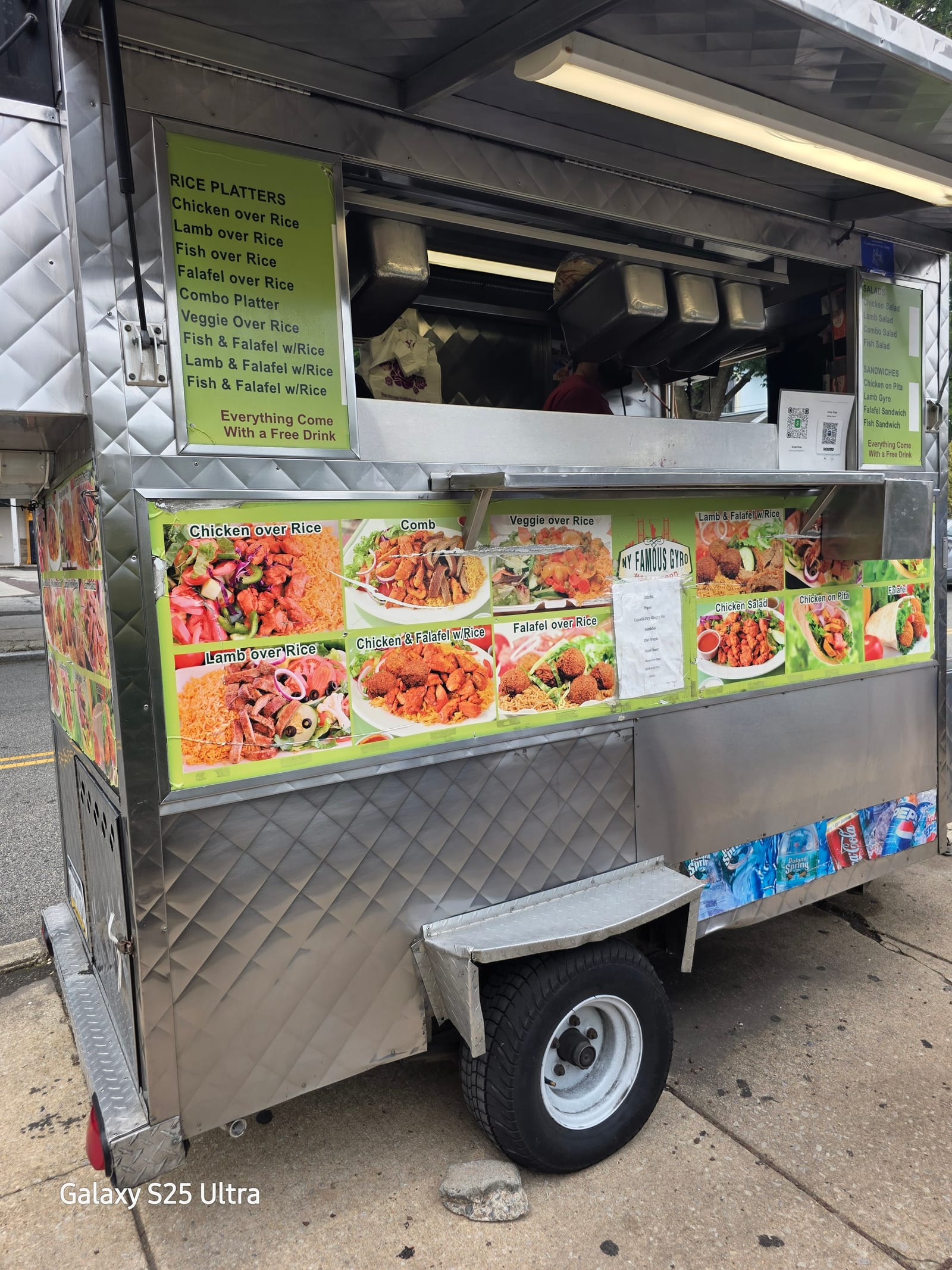 Halal Food Cart Famous Gyro