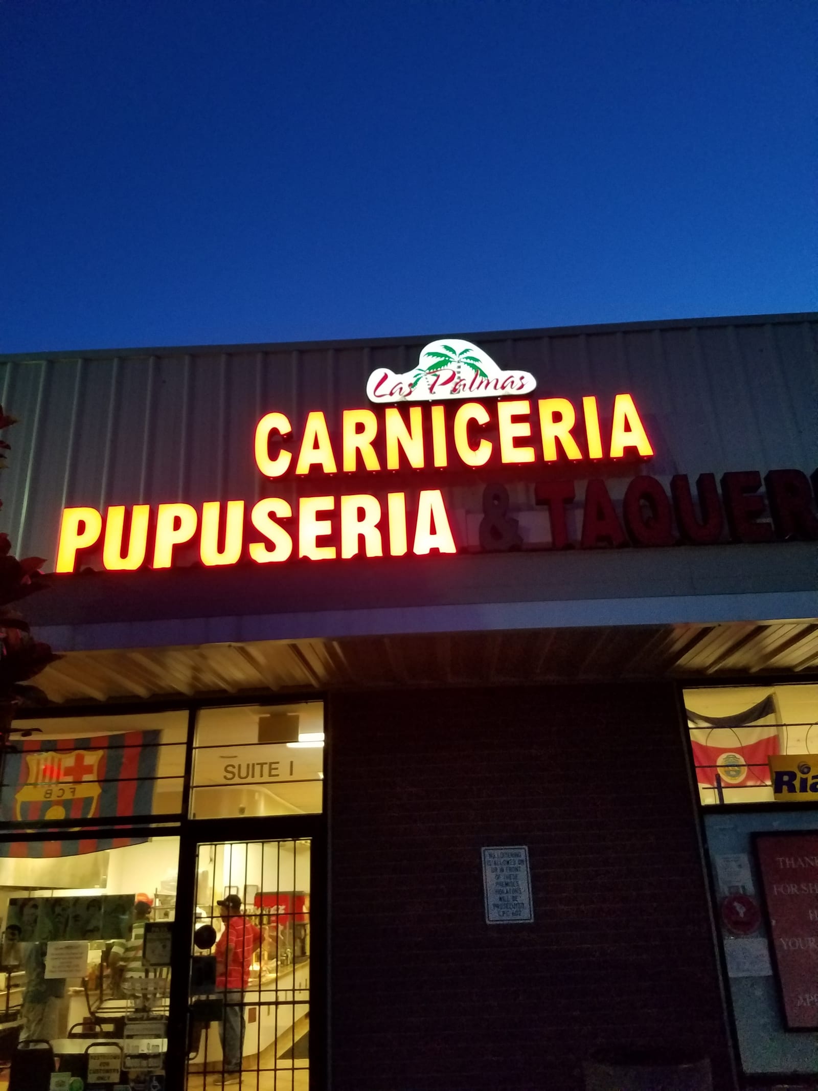 Las Palmas | Carniceria, Pupuseria & Taqueria