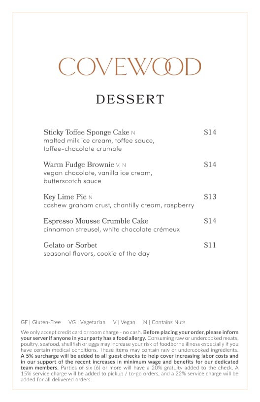Covewood Restaurant