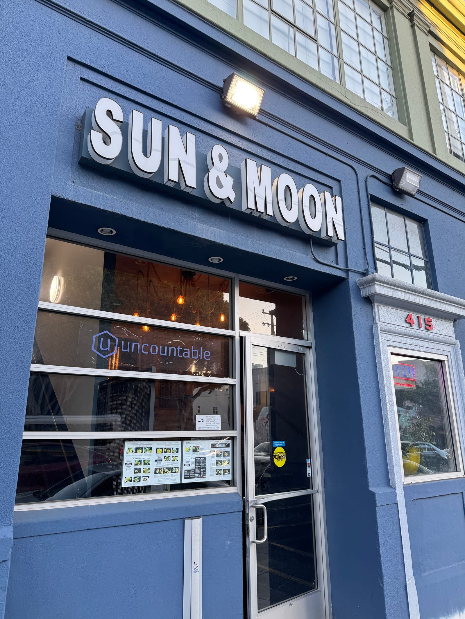 Sun and Moon