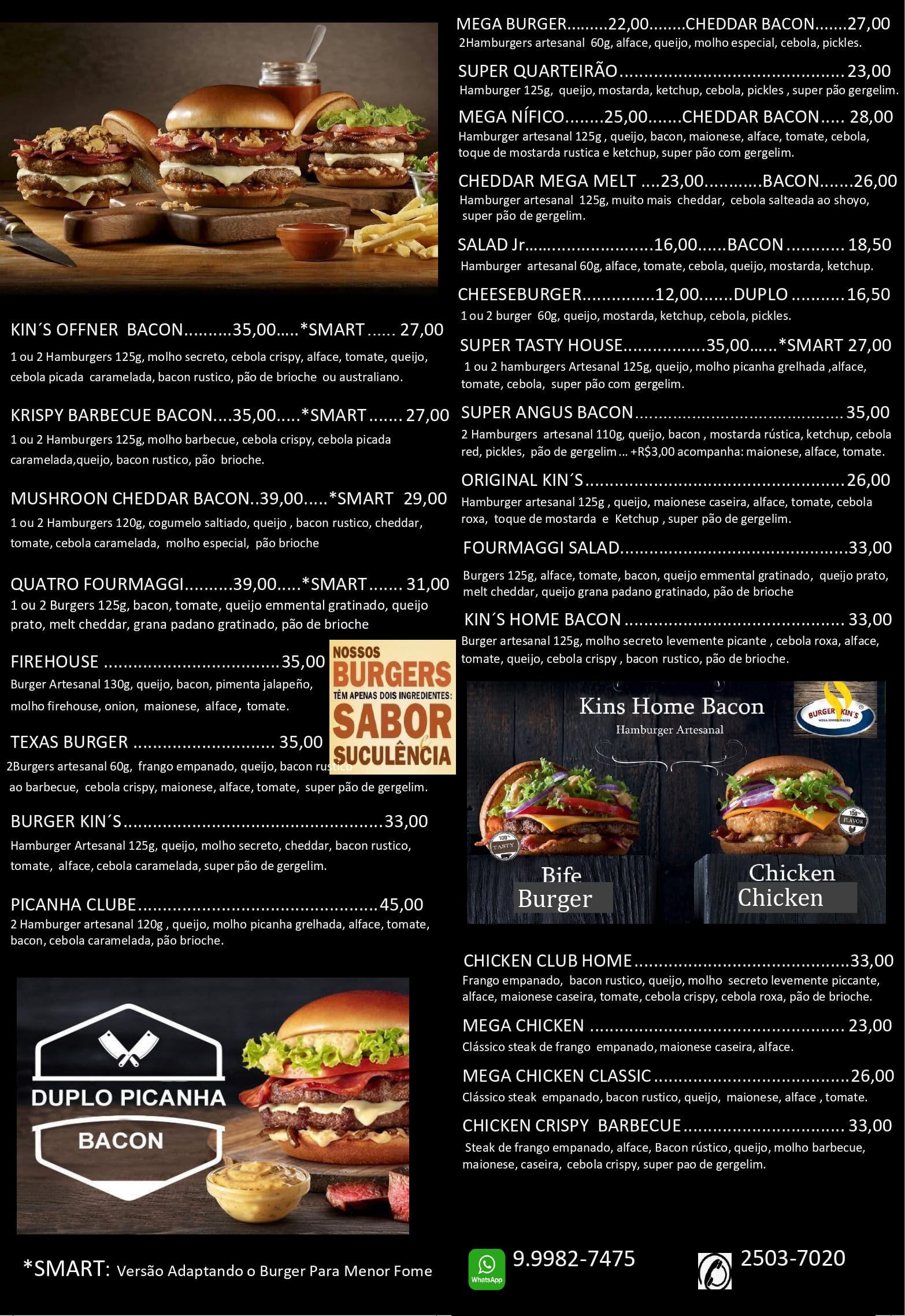 Kins Mega Burger