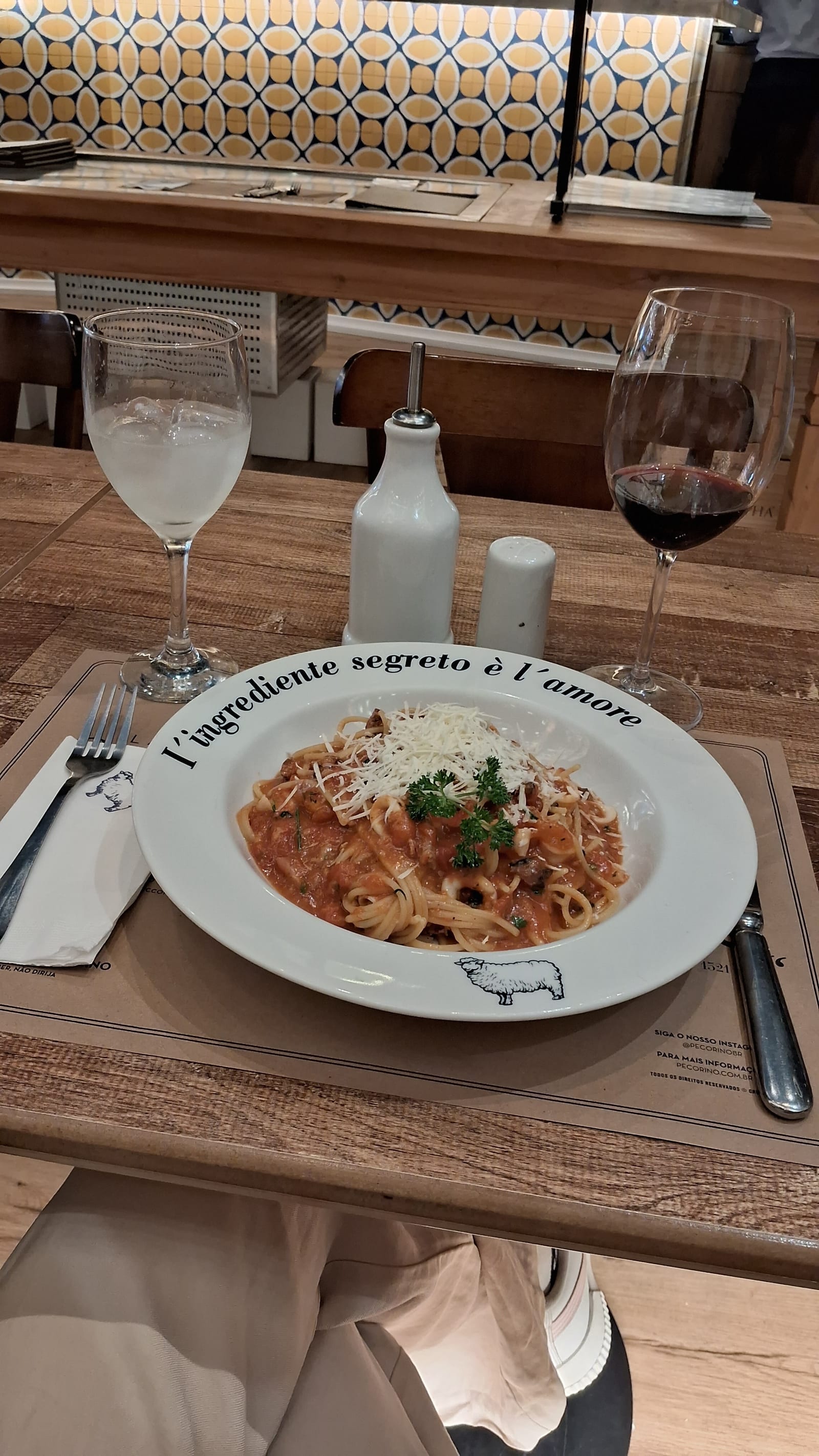 Pecorino Bar & Trattoria Morumbi Town: Delivery, Massas, Pizza, Vinho, São Paulo