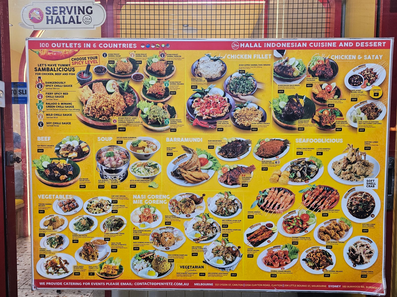 D'Penyetz & D'Cendol Burwood (Halal)