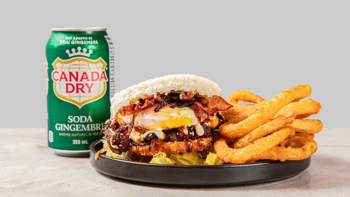 BNB(Burger No Bun) Rice Burger
