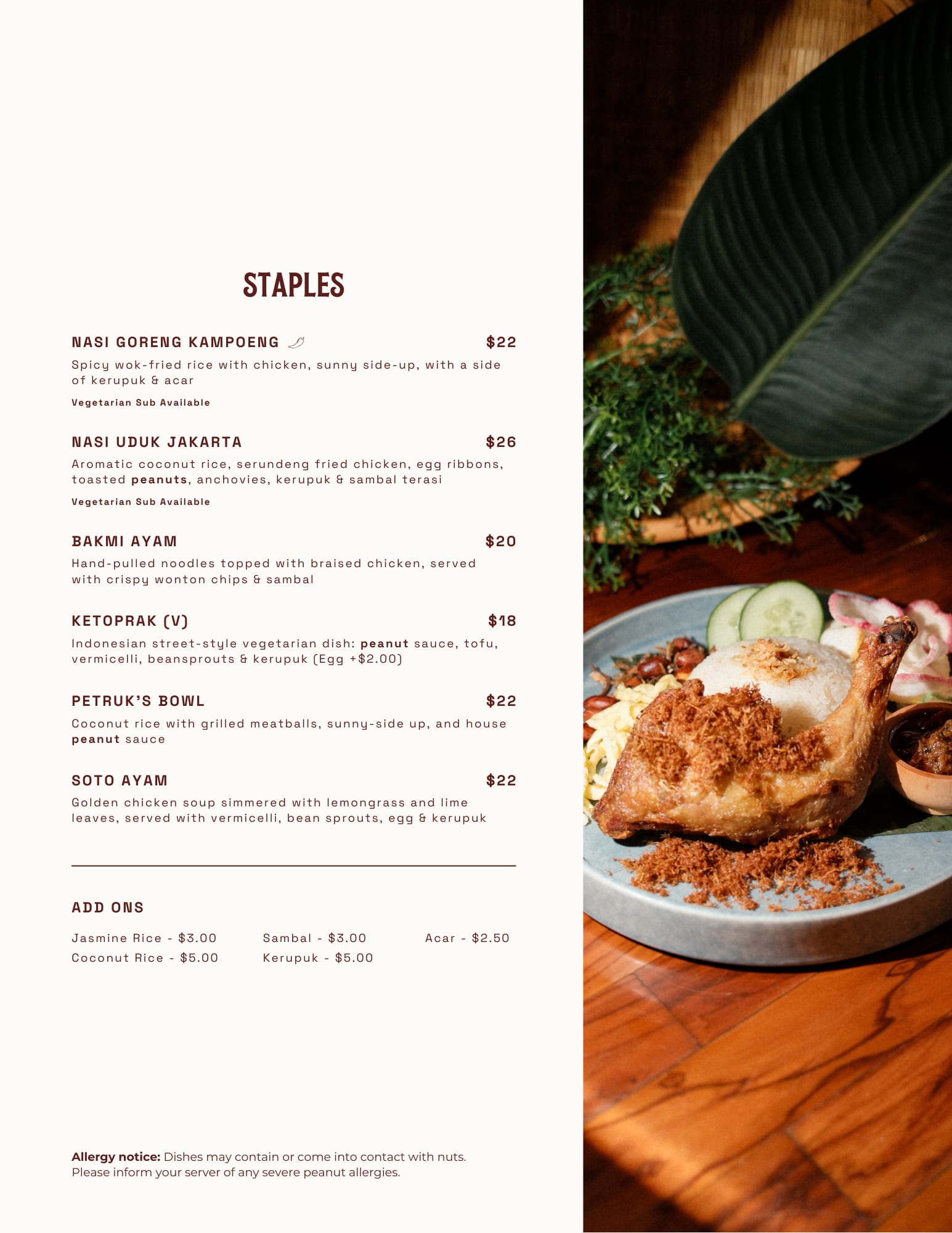 Sambal | Modern Indonesian Bistro