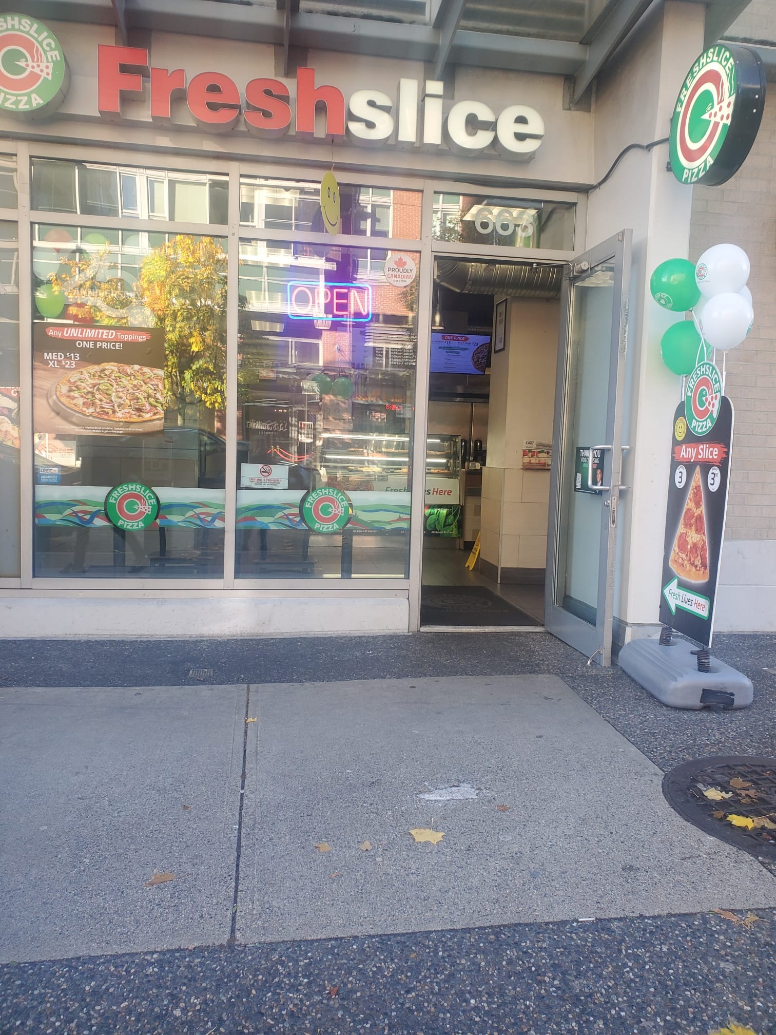 Freshslice Pizza